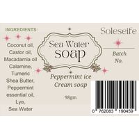 Soleseife Peppermint Ice Cream Seawater Soap